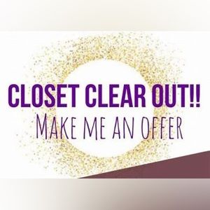 I just lowered the prices on 75% of my closet!